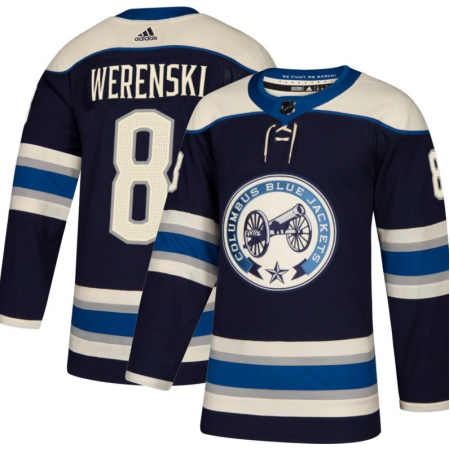 Pánské Hokejový Dres Columbus Blue Jackets Zach Werenski 8 Alternate 2018-2019 Adidas Authentic